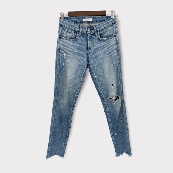 Moussy Vintage‎ MV Distressed Glendale Skinny Jeans - Picture 1 of 8
